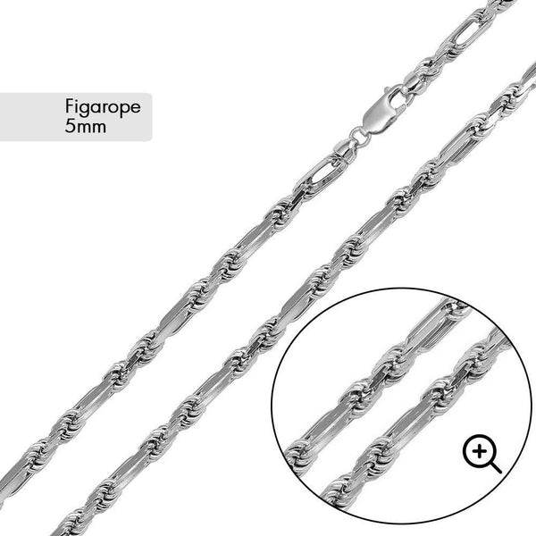 Figarope Milano Chain or Bracelet 5.7mm